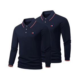 Pague 1 Leve 2 - Camisa Polo Manga Longa Detroit