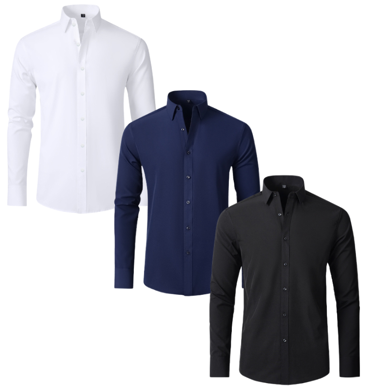 PAGUE 1 LEVE 3 | Camisa Social Ultra Elastech Anti amassados