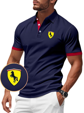 Pague 1 Leve 2 - Camisa polo Ferrari Roma