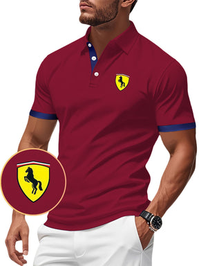 Pague 1 Leve 2 - Camisa polo Ferrari Roma