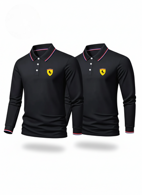 Pague 1 Leve 2 - Camisa Polo Manga Longa Ferrari