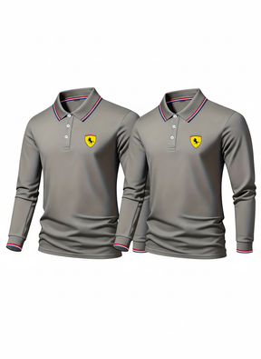 Pague 1 Leve 2 - Camisa Polo Manga Longa Ferrari