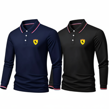 Pague 1 Leve 2 - Camisa Polo Manga Longa Ferrari