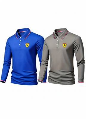 Pague 1 Leve 2 - Camisa Polo Manga Longa Ferrari