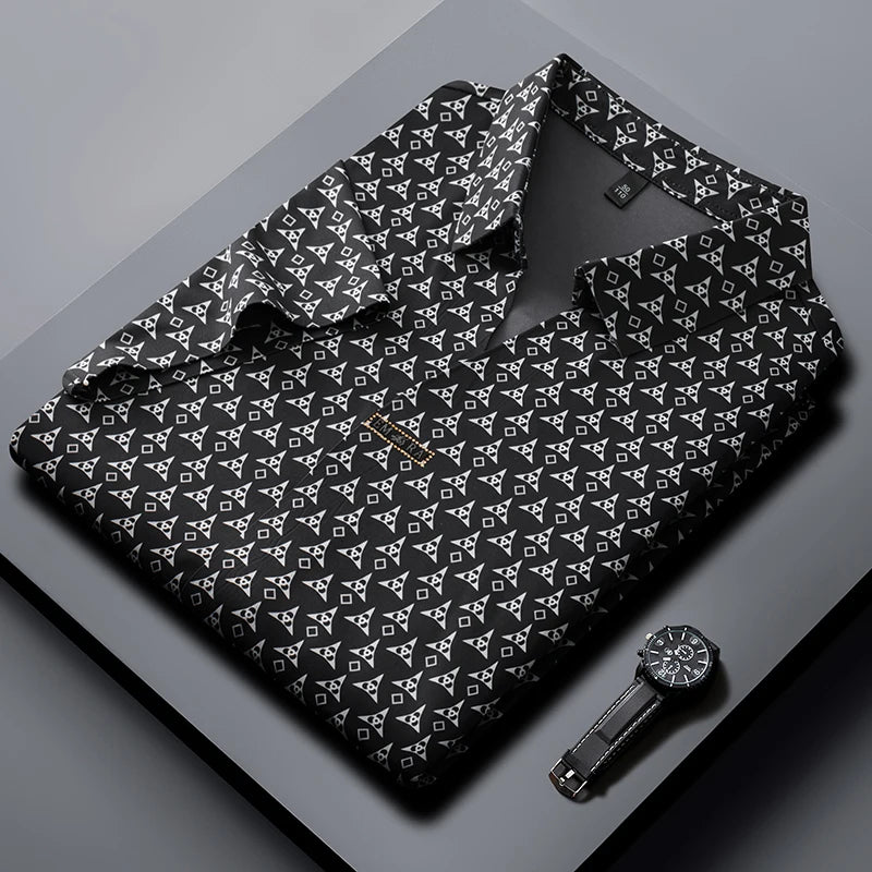 Camisa Alfa Elegance + Relogio de Brinde