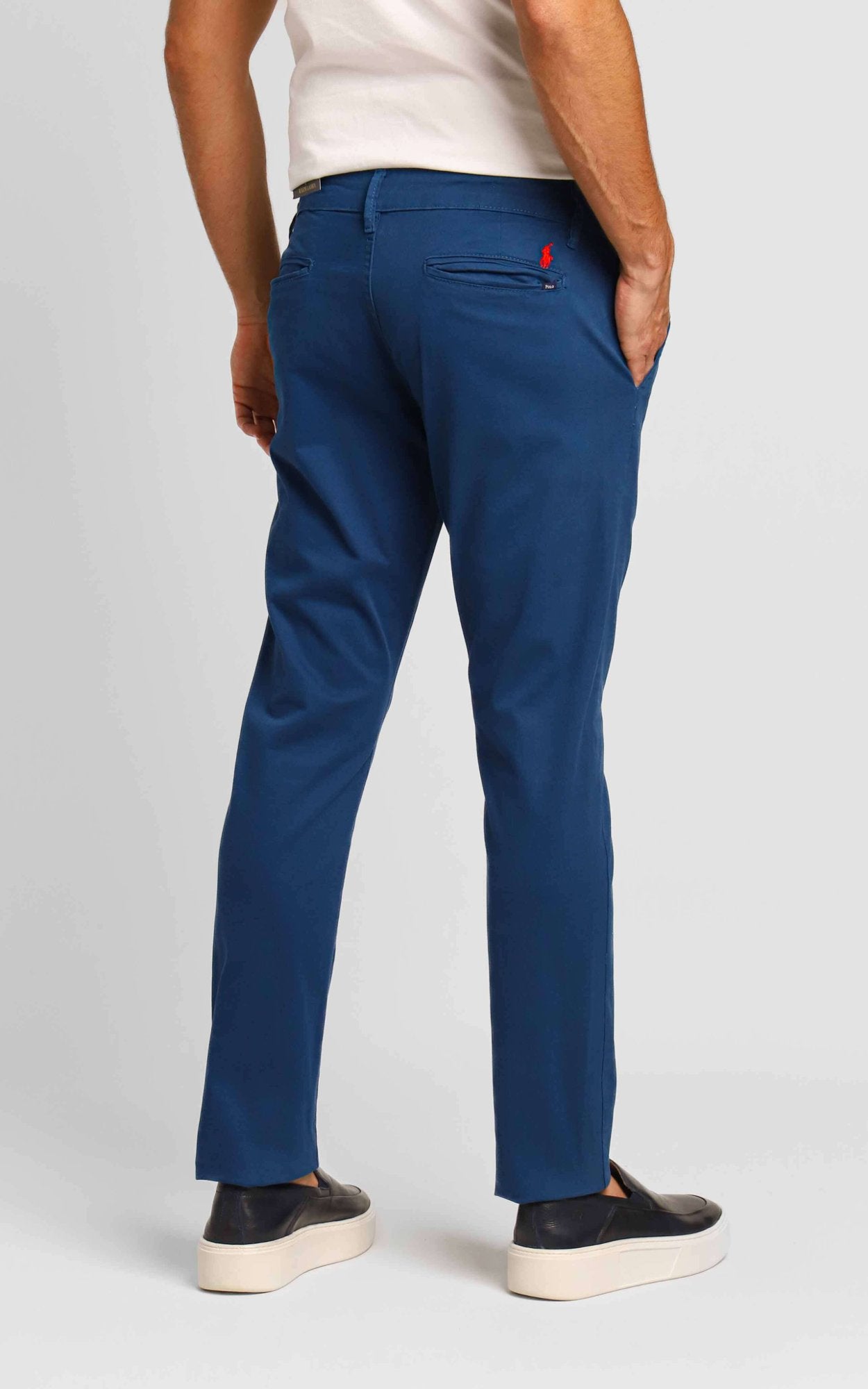 Calça Ralph Lauren Sarja Slim Azul