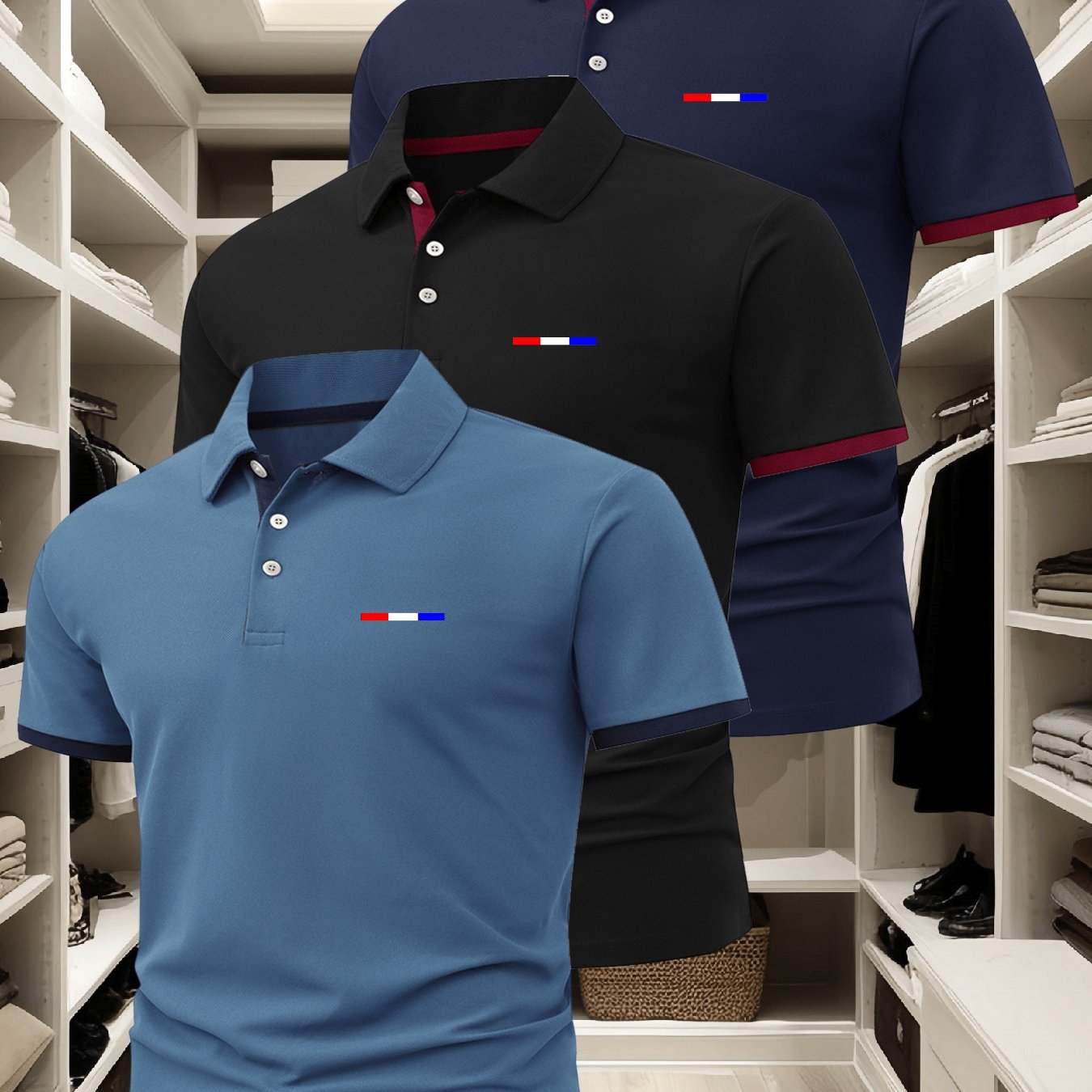 Pague 1 Leve 3 Camisa Polo Vanguard
